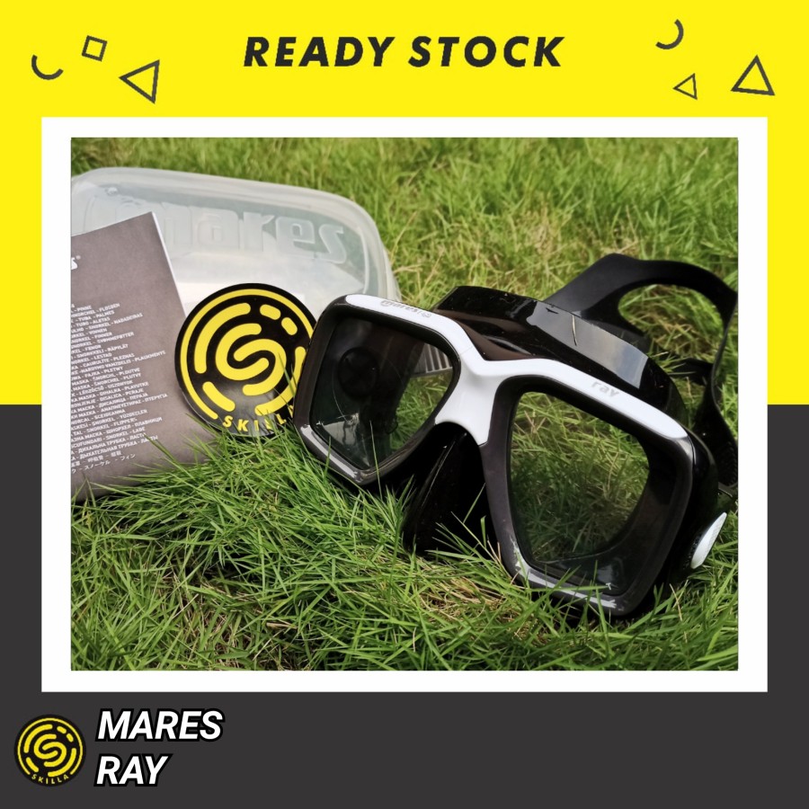 Mares Ray Black Diving Mask