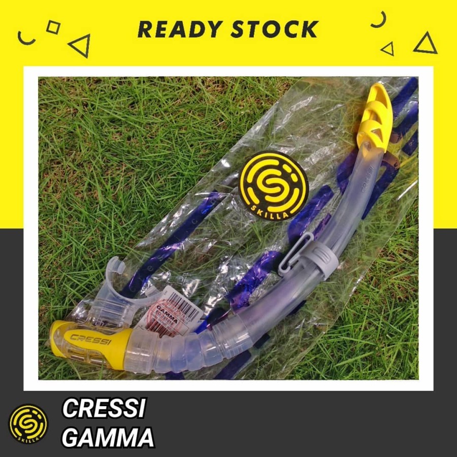 Cressi Gamma Pink Diving Snorkel
