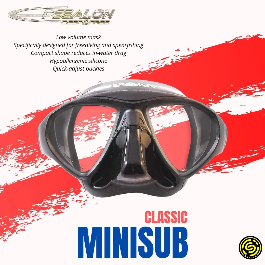 Epsealon Minisub Freediving Mask