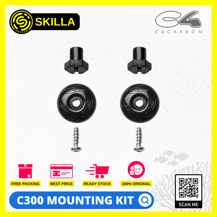C4 300 Mounting Kit Long Fins