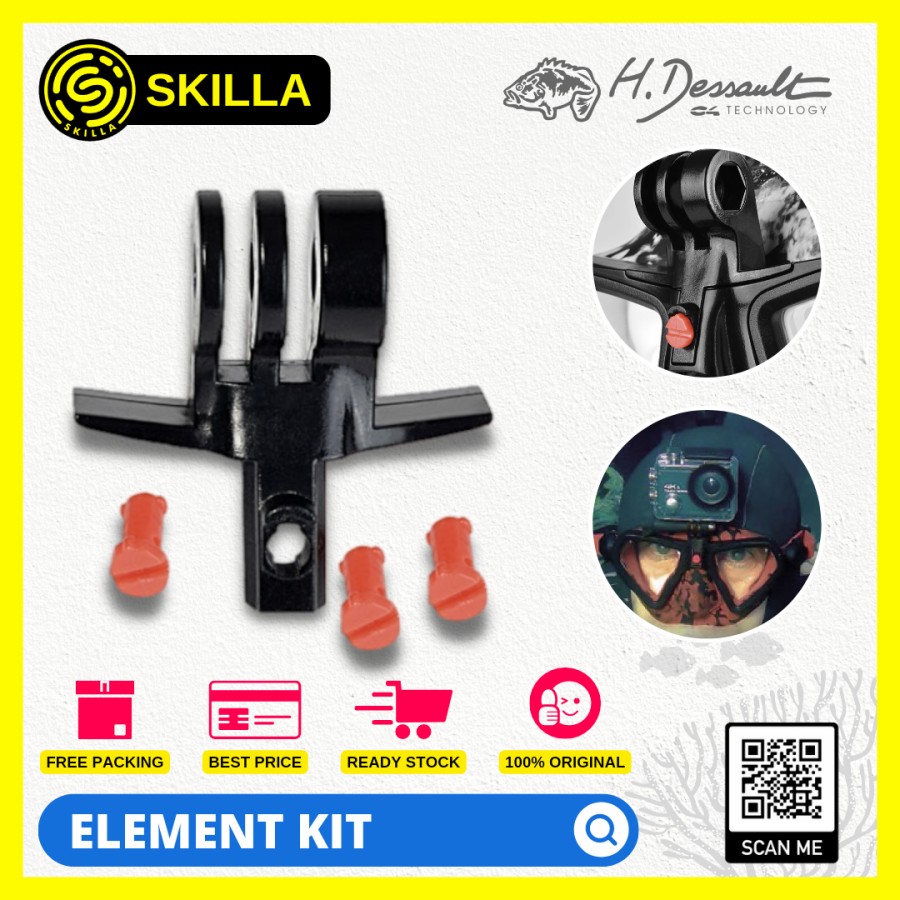 H. Dessault Camera Mount For Element Mask