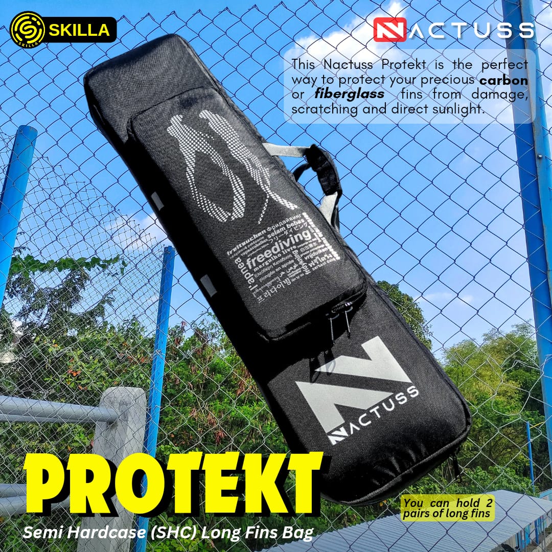 Nactuss Protekt Semi Hardcase (SHC) Long Fins Bag